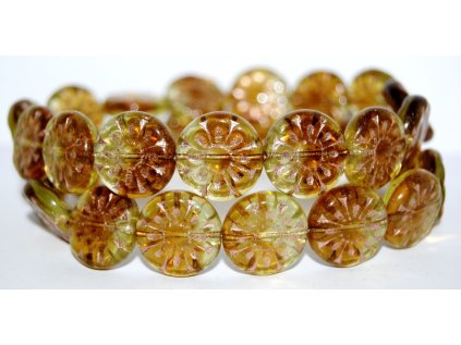 Flowers 8 - 18mm - Pressed beads