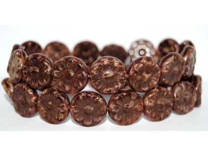 Flowers 8 - 18mm - Pressed beads