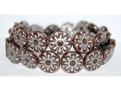 Flowers 8 - 18mm - Pressed beads