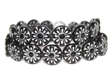 Flowers 8 - 18mm - Pressed beads