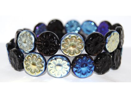 Flowers 8 - 18mm - Pressed beads