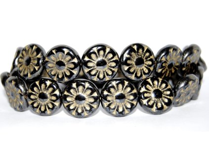 Flowers 8 - 18mm - Pressed beads