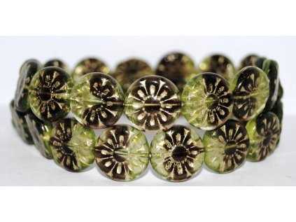 Flowers 8 - 18mm - Pressed beads