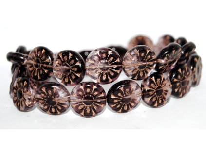 Flowers 8 - 18mm - Pressed beads