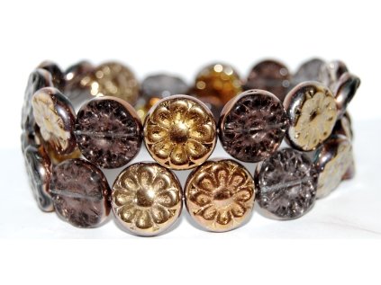 Flowers 8 - 18mm - Pressed beads