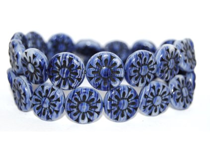 Flowers 8 - 18mm - Pressed beads