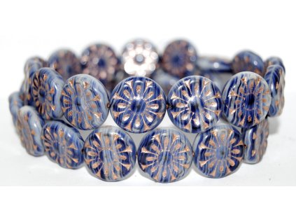 Flowers 8 - 18mm - Pressed beads