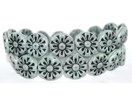 Flowers 8 - 18mm - Pressed beads