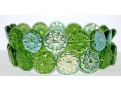 Flowers 8 - 18mm - Pressed beads