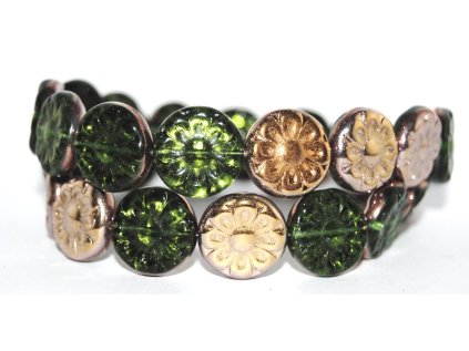 Flowers 8 - 18mm - Pressed beads