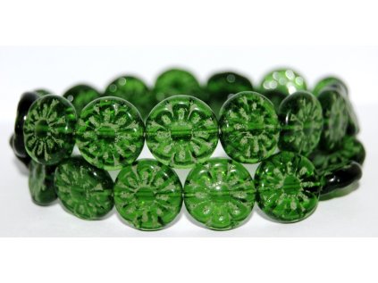 Flowers 8 - 18mm - Pressed beads