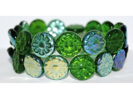 Flowers 8 - 18mm - Pressed beads
