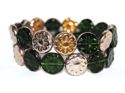 Flowers 8 - 18mm - Pressed beads