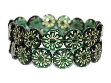 Flowers 8 - 18mm - Pressed beads