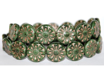 Flowers 8 - 18mm - Pressed beads