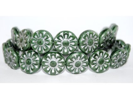 Flowers 8 - 18mm - Pressed beads