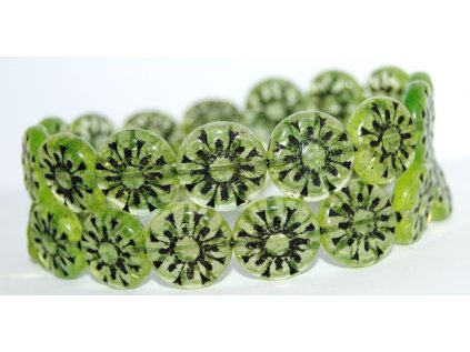 Flowers 8 - 18mm - Pressed beads