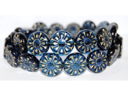 Flowers 8 - 18mm - Pressed beads