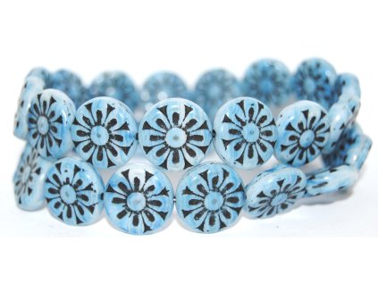Flowers 8 - 18mm - Pressed beads