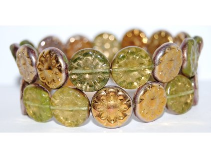 Flowers 8 - 18mm - Pressed beads
