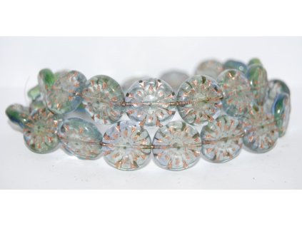 Flowers 8 - 18mm - Pressed beads