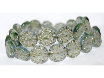 Flowers 8 - 18mm - Pressed beads