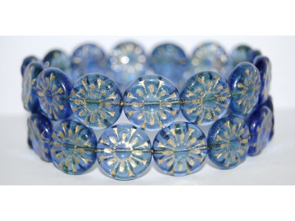 Flowers 8 - 18mm - Pressed beads