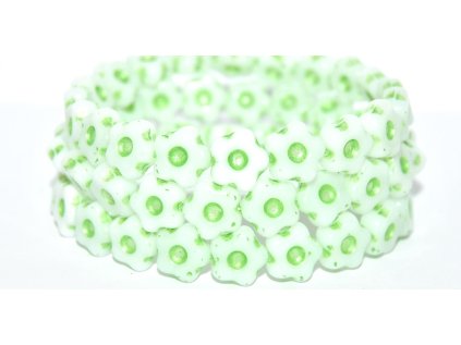 Flowers 11mm - pressed beads