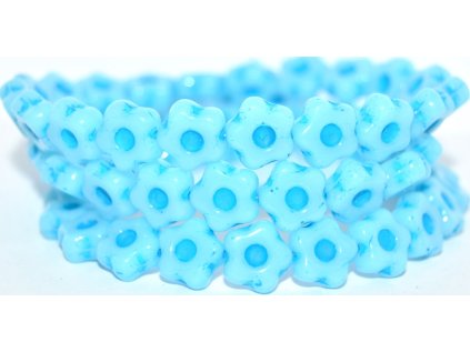 Flowers 11mm - pressed beads