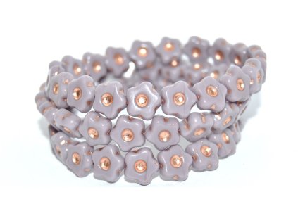 Flowers 11mm - pressed beads