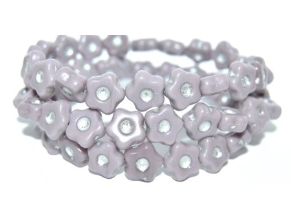 Flowers 11mm - pressed beads