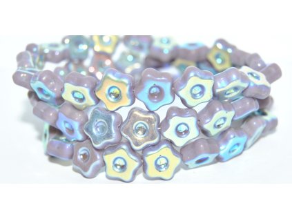 Flowers 11mm - pressed beads