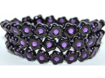 Flowers 11mm - pressed beads