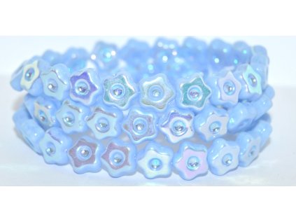 Flowers 11mm - pressed beads