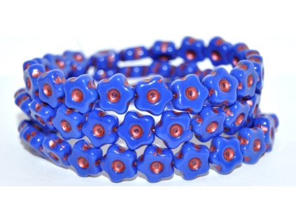 Flowers 11mm - pressed beads