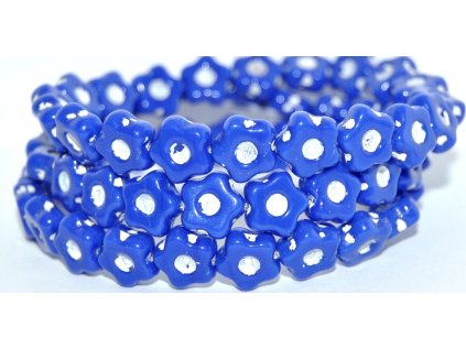 Flowers 11mm - pressed beads