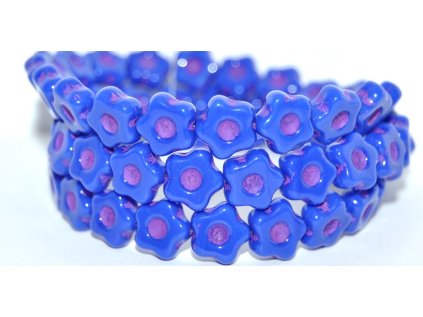 Flowers 11mm - pressed beads