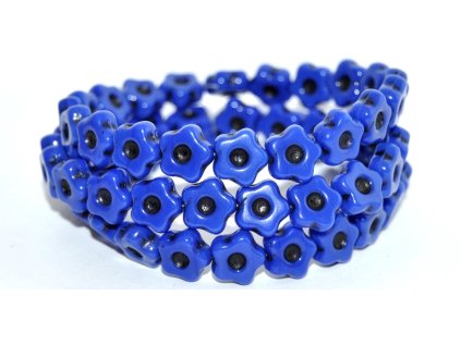 Flowers 11mm - pressed beads