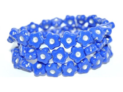 Flowers 11mm - pressed beads