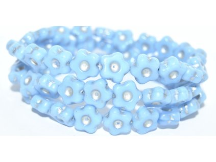 Flowers 11mm - pressed beads