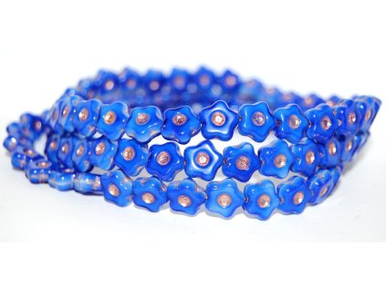 Flowers 11mm - pressed beads