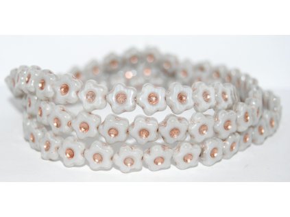 Flowers 11mm - pressed beads