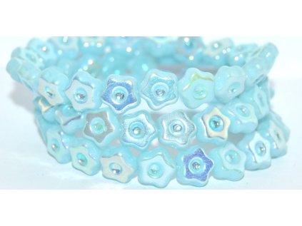 Flowers 11mm - pressed beads