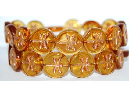 The Dragonfly - 17mm - Pressed beads