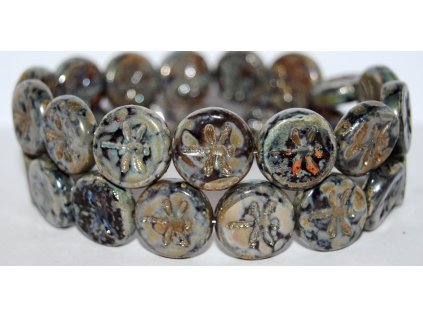 The Dragonfly - 17mm - Pressed beads