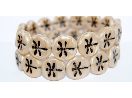The Dragonfly - 17mm - Pressed beads