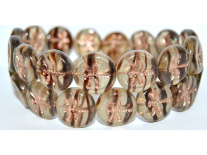 The Dragonfly - 17mm - Pressed beads