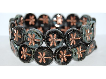 The Dragonfly - 17mm - Pressed beads