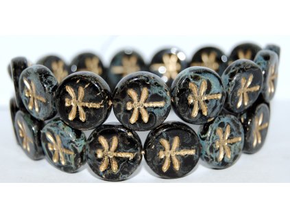 The Dragonfly - 17mm - Pressed beads