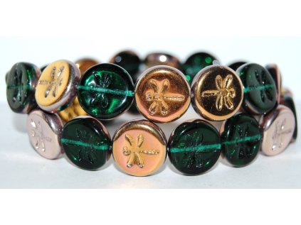 The Dragonfly - 17mm - Pressed beads